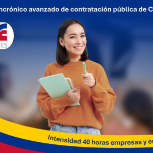 Curso sincrónico avanzado de contratación pública de Colombia para empresas o entidades, dictado por instructor