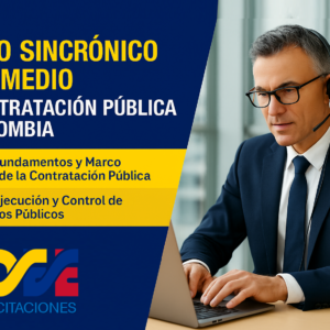 Curso sincrónico intermedio de contratación pública de Colombia para empresas o entidades, dictado por instructor
