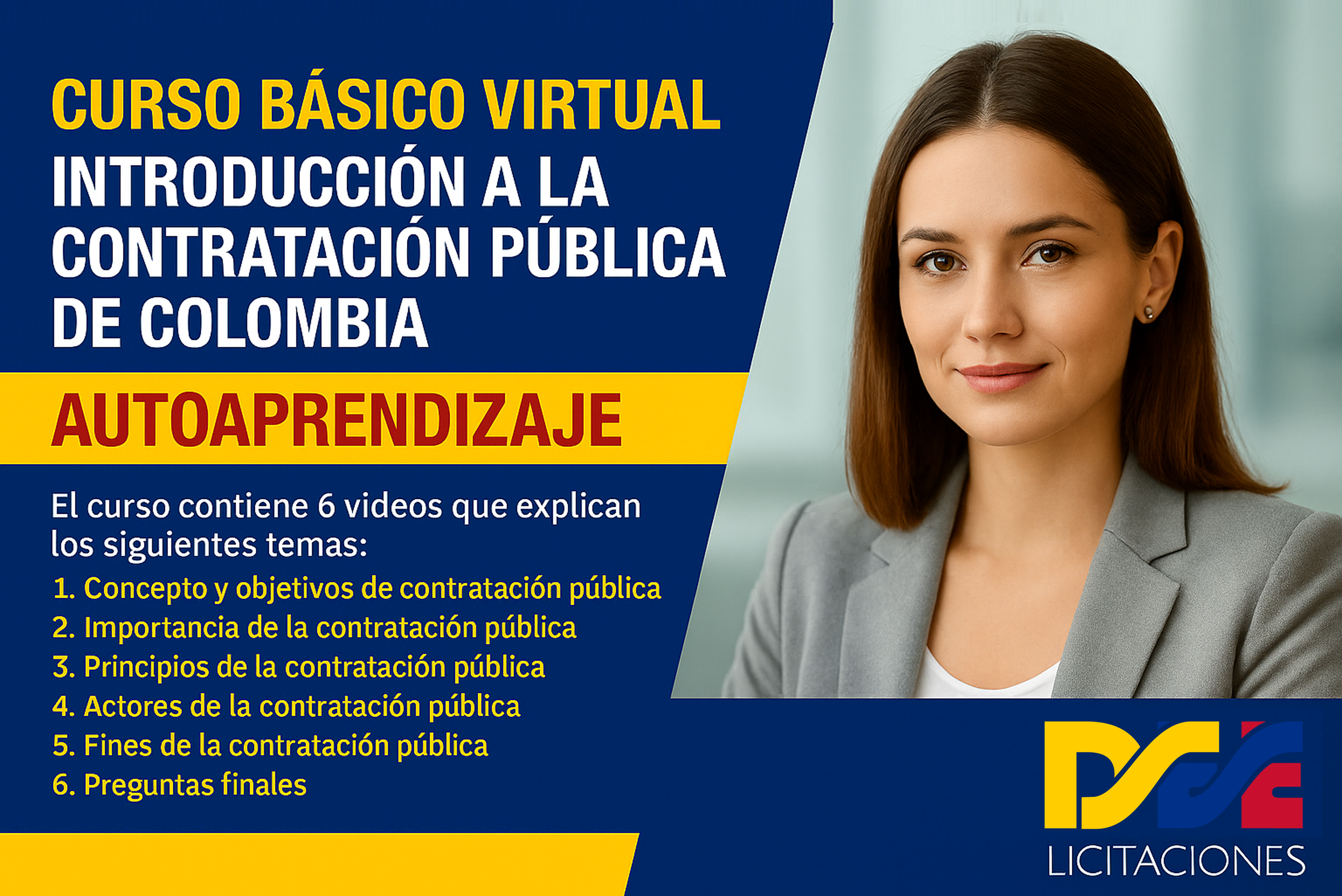Curso básico virtual. Introduccion a la contratación pública de Colombia