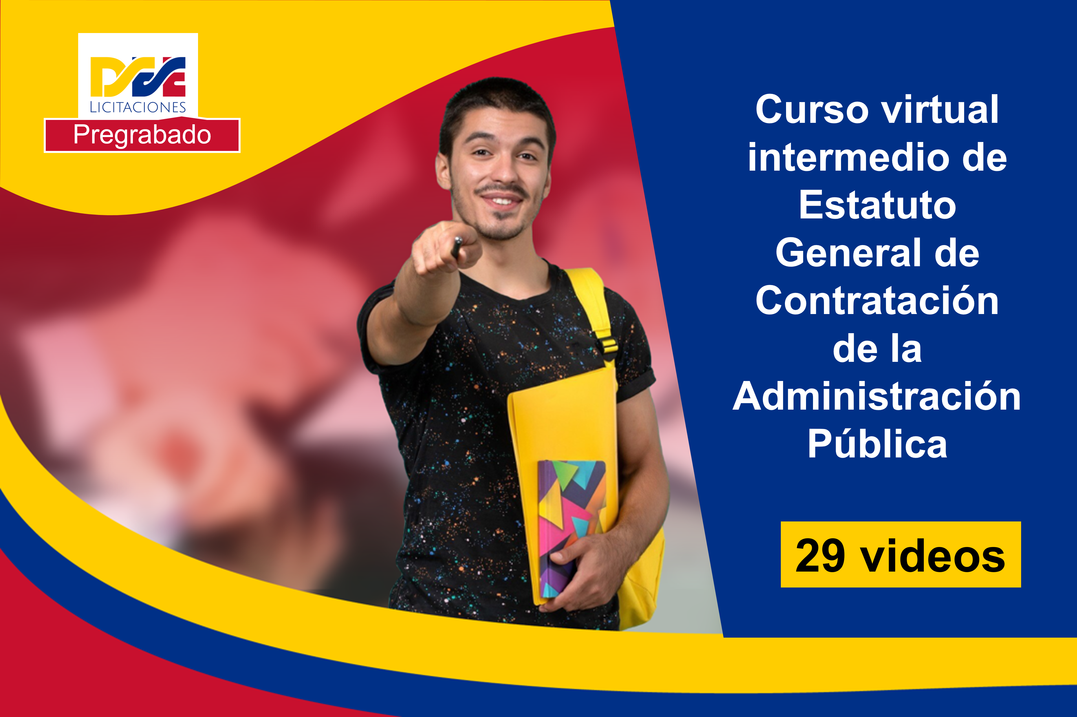 Curso virtual intermedio de estatuto general de contratación de la administración pública – Pregrabado
