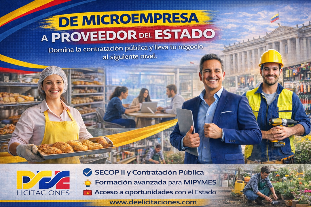 De Microempresa a Proveedor del Estado, dominado el SECOP II y la contatación pública