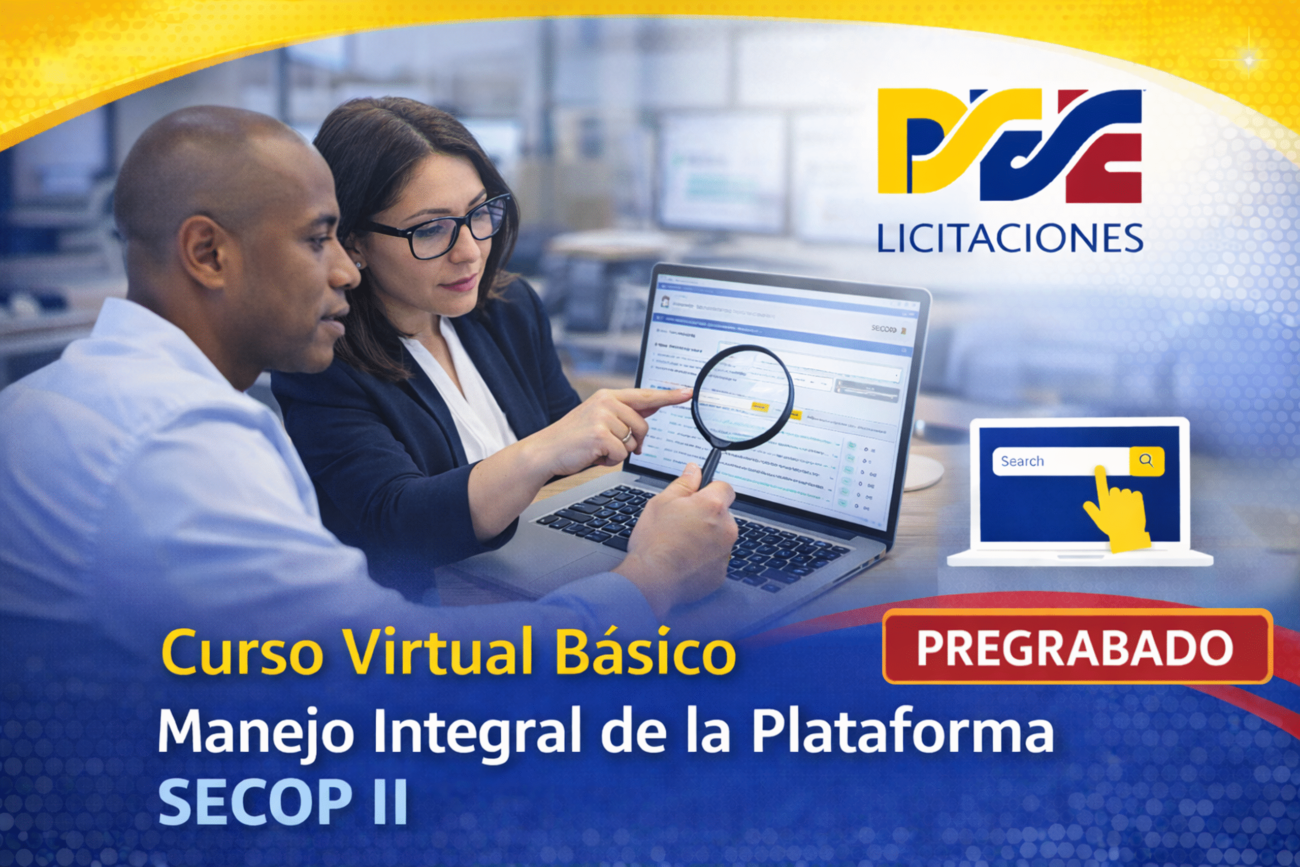 Curso virtual basico manejo integral de la plataforma SECOP II