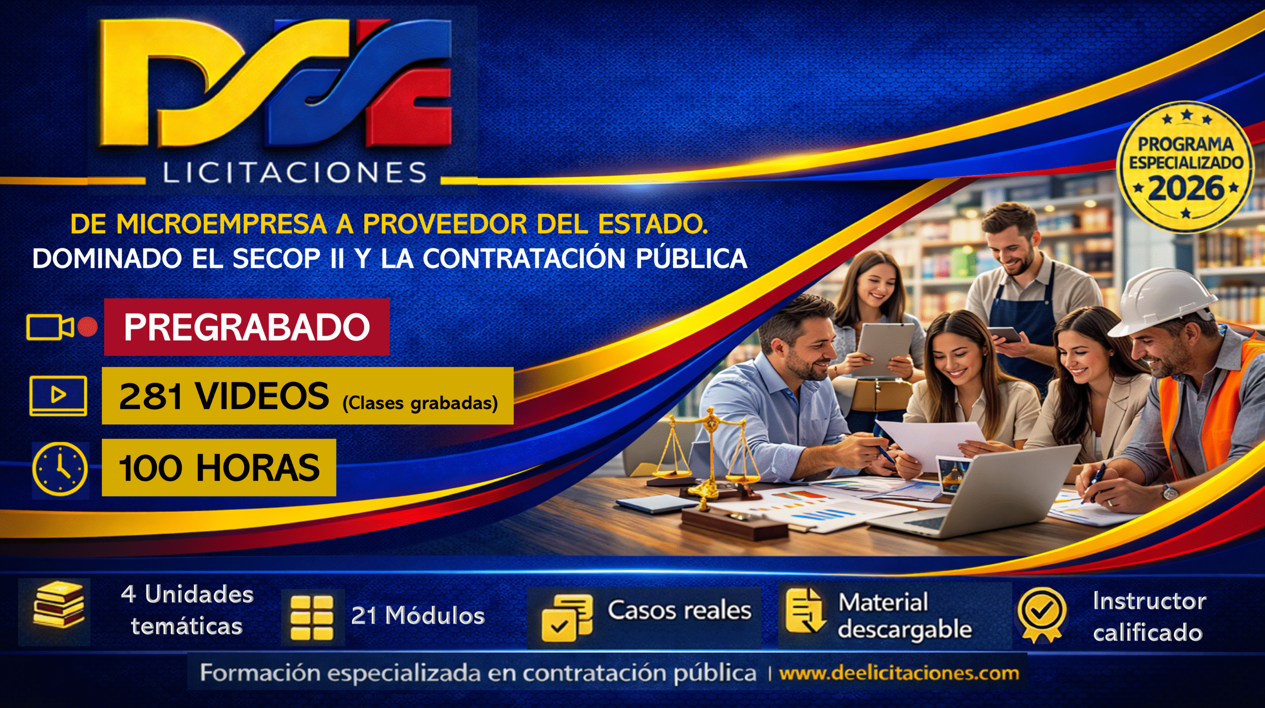 De Microempresa a Proveedor del Estado, dominado el SECOP II y la contatación pública