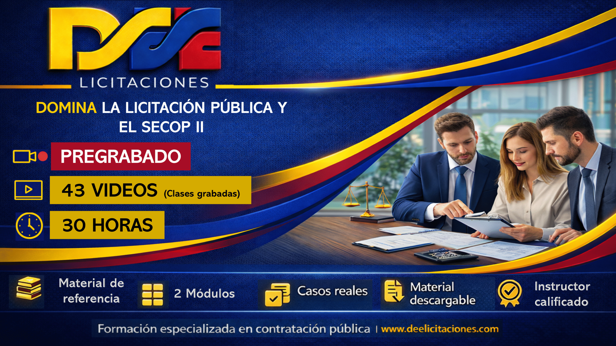 Domina la Licitación Pública y el SECOP II