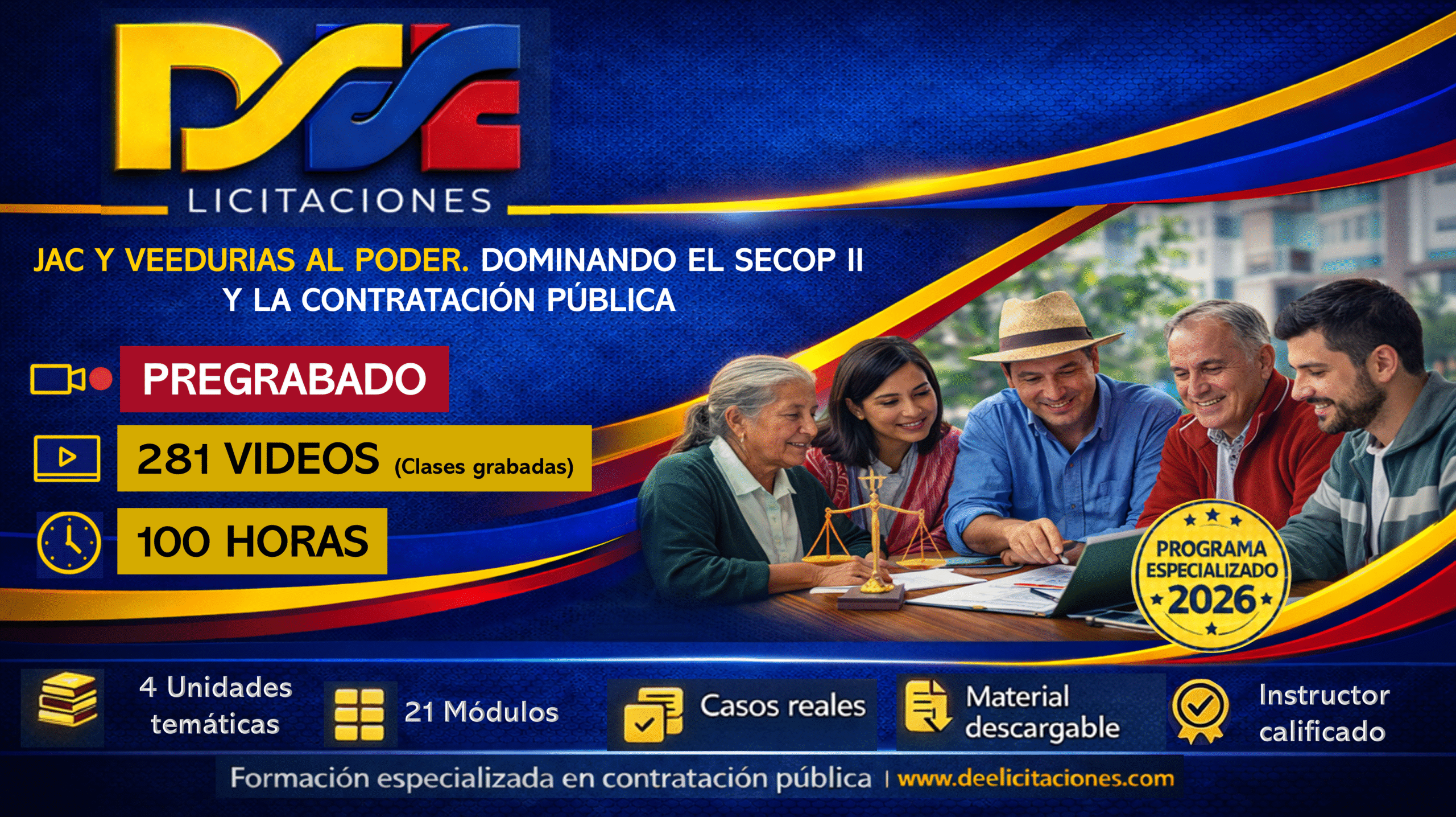 JAC y Veedurias al poder. Dominando el SECOP II y la contratación pública