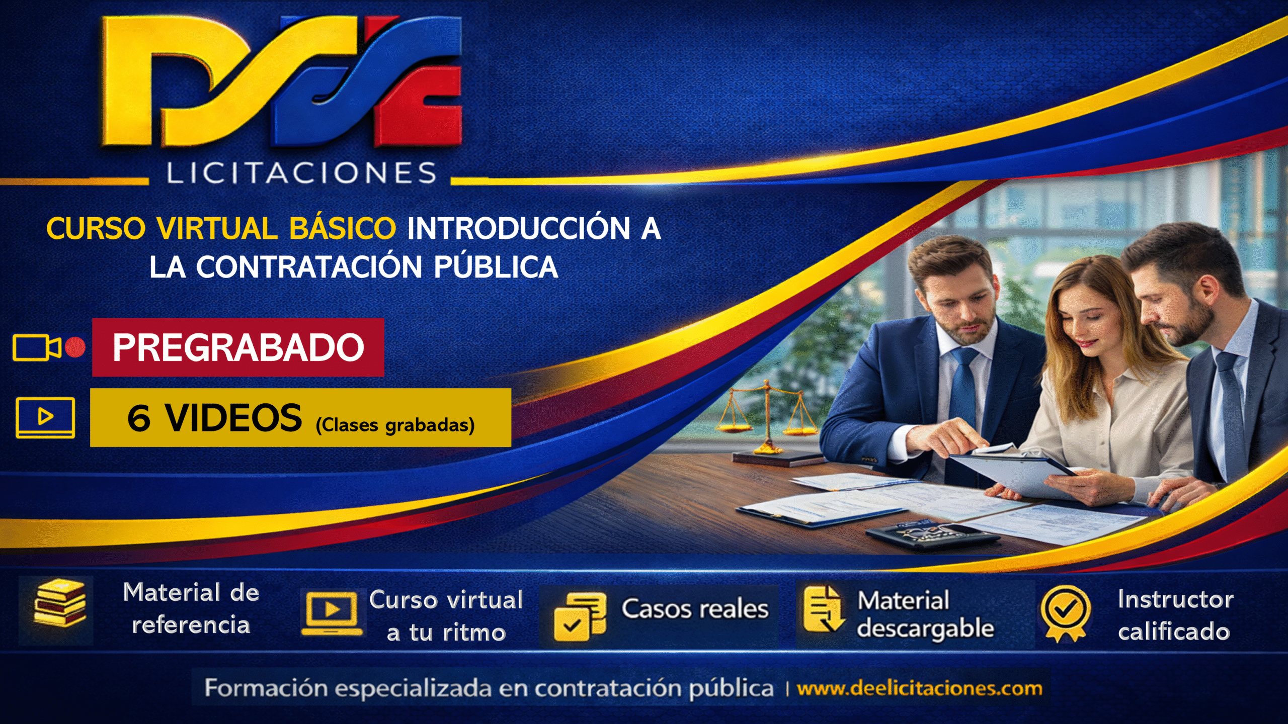 Curso básico virtual. Introduccion a la contratación pública de Colombia