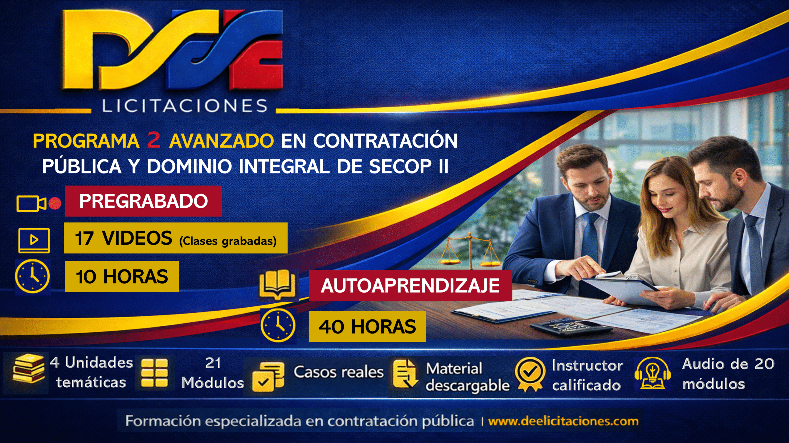 Programa 2 Avanzado en Contratación Pública y Dominio Integral de SECOP II