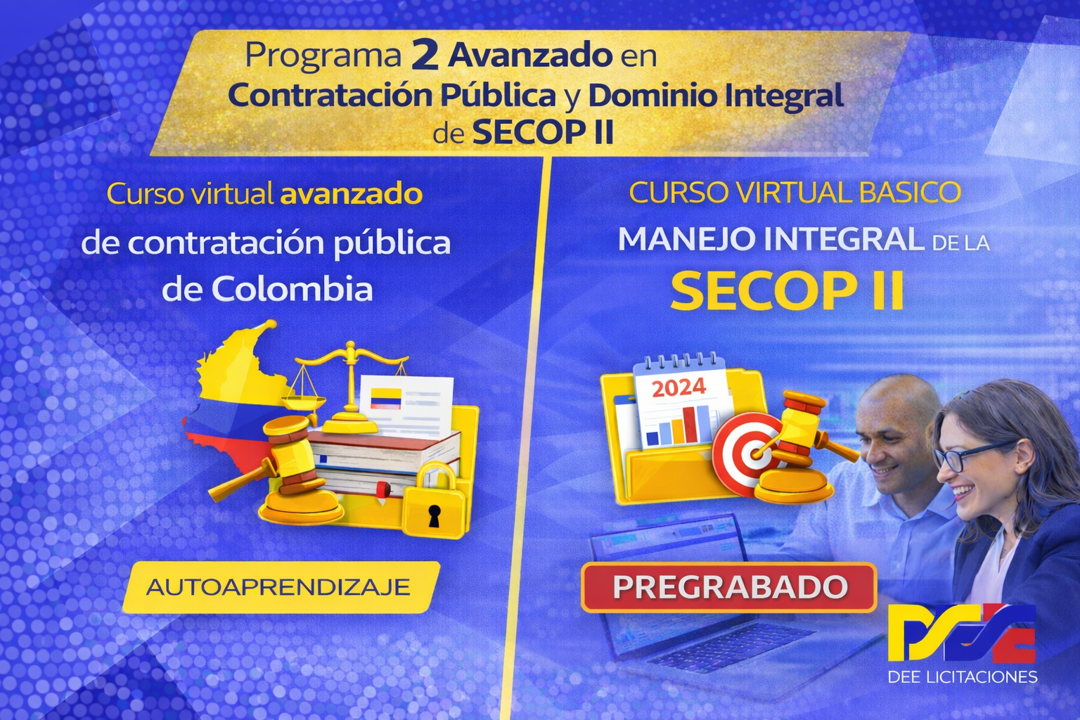 Programa 2 Avanzado en Contratación Pública y Dominio Integral de SECOP II
