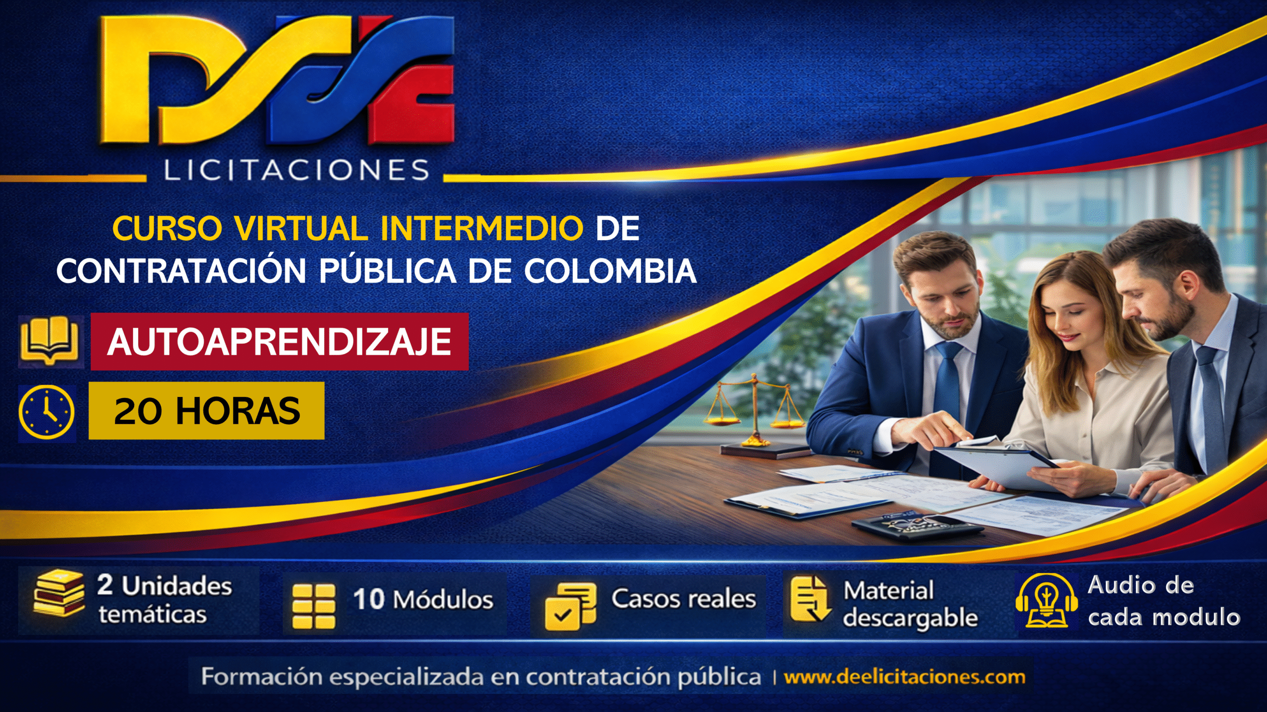 Curso virtual intermedio de contratación pública de Colombia, Autoaprendizaje