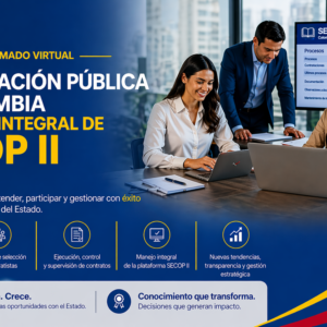 Diplomado virtual de Contratación Pública de Colombia y Dominio Integral de SECOP II - 80 horas